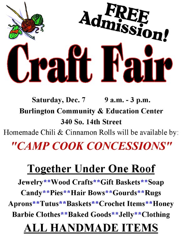 Craft Fair Flyer